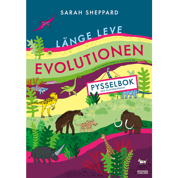 Länge leve evolutionen - pysselbok med klistermärken