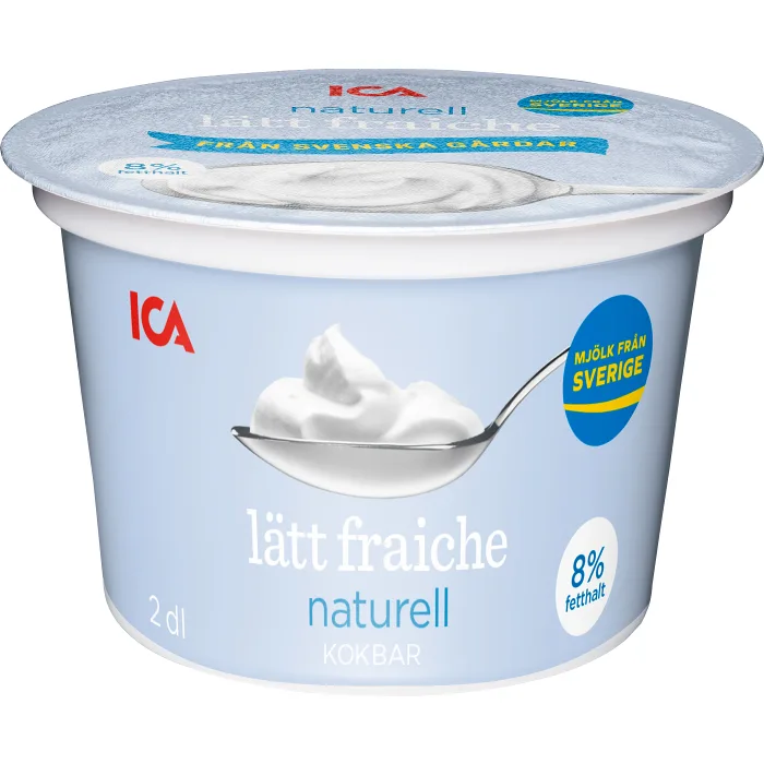 Creme Fraiche Lätt 8% 200ml ICA