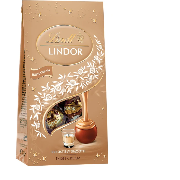 Chokladpralin LINDOR Irish Cream 137g Lindt