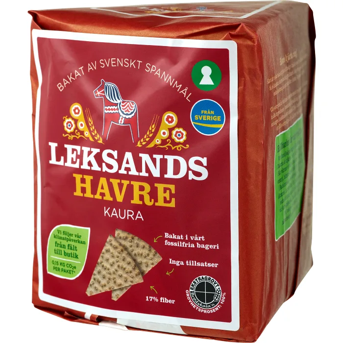 Havretrekant 200g Leksandbröd