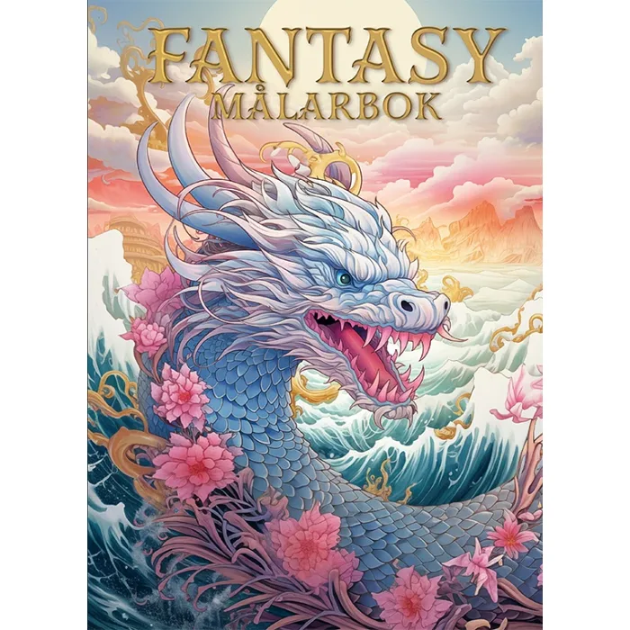 Fantasy målarbok