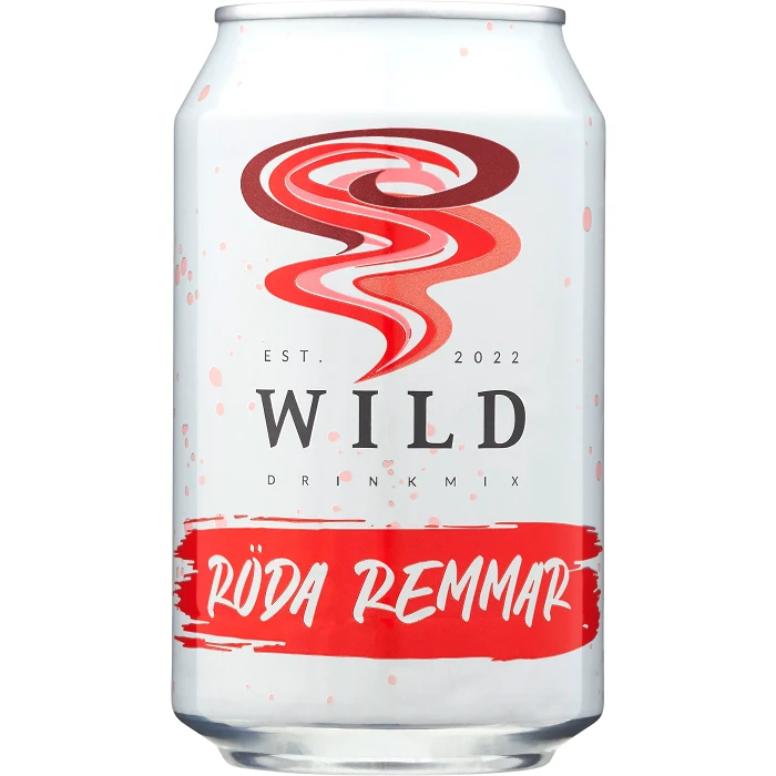 Drinkmix Röda Remmar 330ml Wild Mix