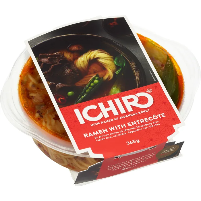 Färdigmat Ramen Entrecôte 365g Ichiro