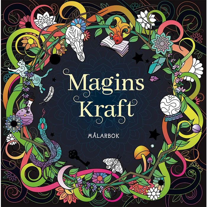 Magins kraft målarbok