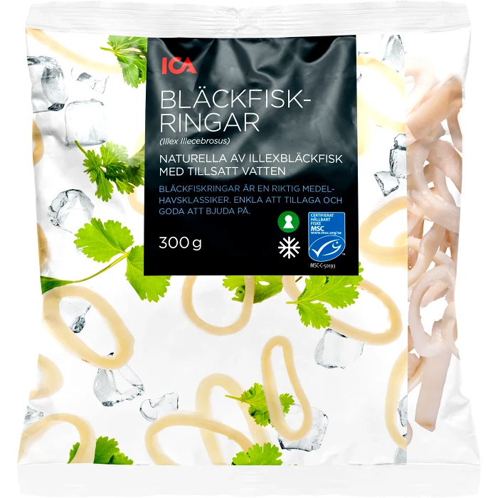 Bläckfiskringar 300g ICA