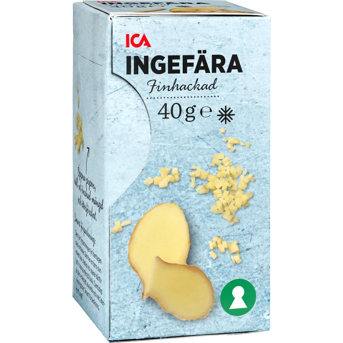 Ingefära hackad fryst 40g ICA