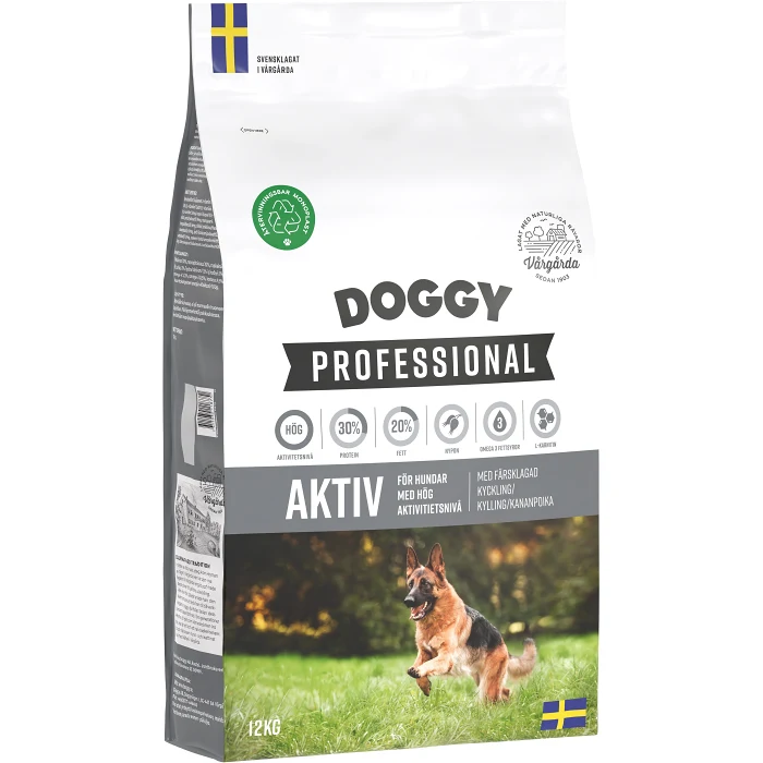 Hundmat Aktiv Kyckling 12kg Doggy Professional