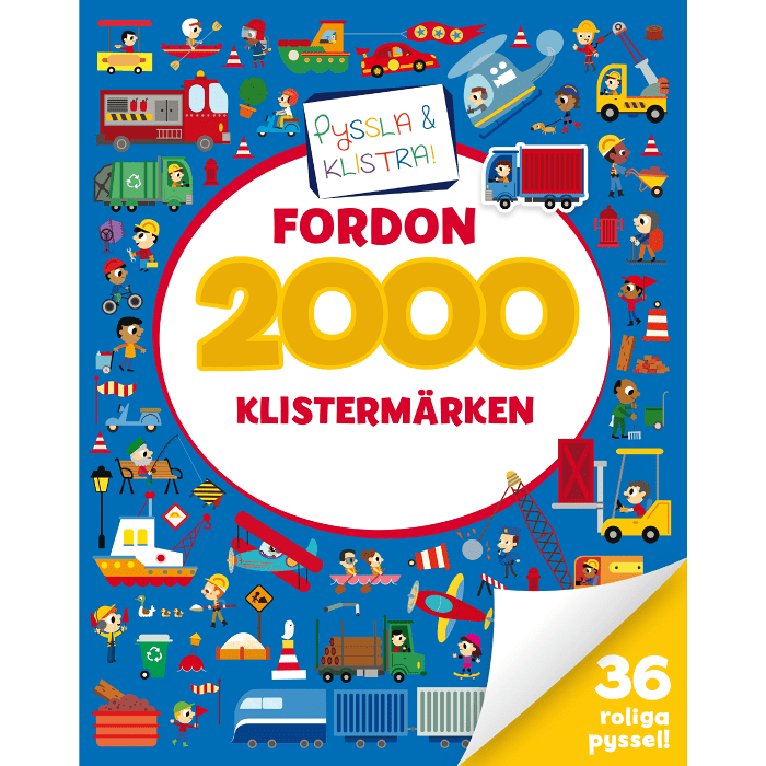 2000 klistermärken: Fordon