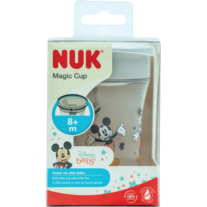 Mugg Magic Musse Grå Spillfri 230ml NUK