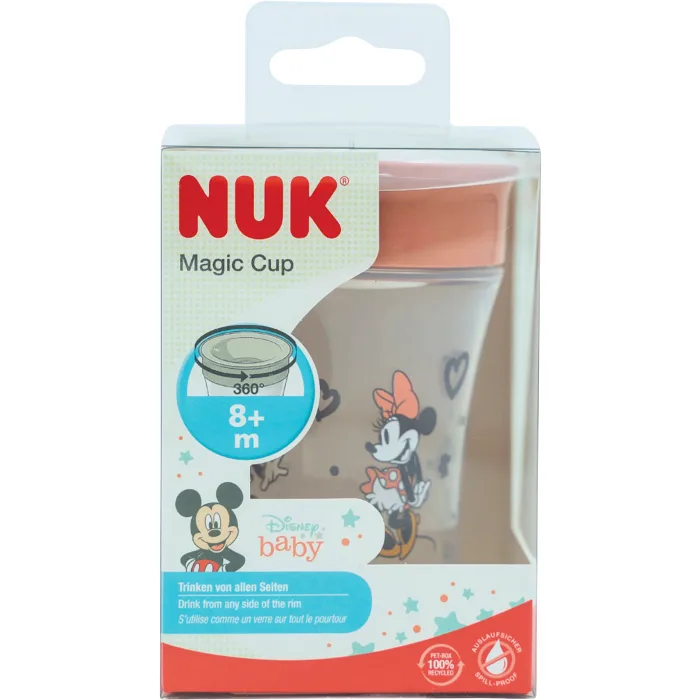 Mugg Magic Mimmi Röd Spillfri 230ml NUK