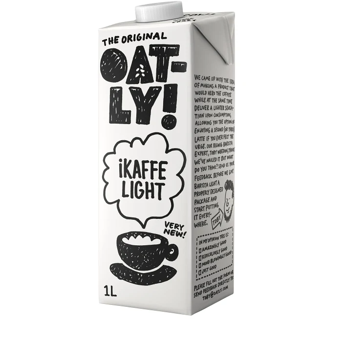 Havredryck iKaffe Light 1000ml Oatly