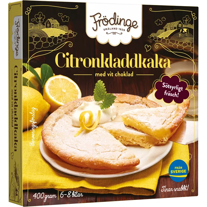 Citronkladdkaka 400g Frödinge