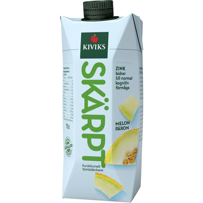 Fruktdryck funktionell Skärpt Päron Melon 75cl Kiviks