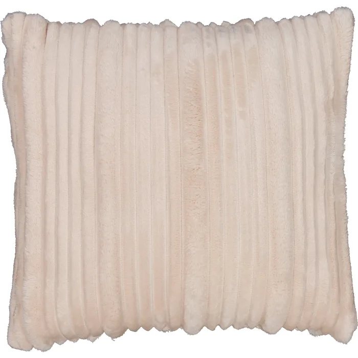 Kudde Ribb flanell beige 45x45cm Noble House