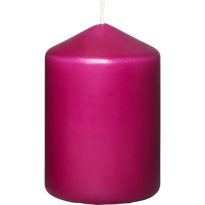 Blockljus plommon H10cm