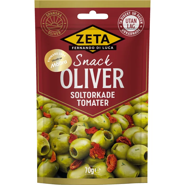 Snackoliver Soltor 70g Zeta