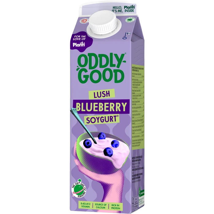 Mellanmål Soygurt Blåbär 1000g Oddlygood®