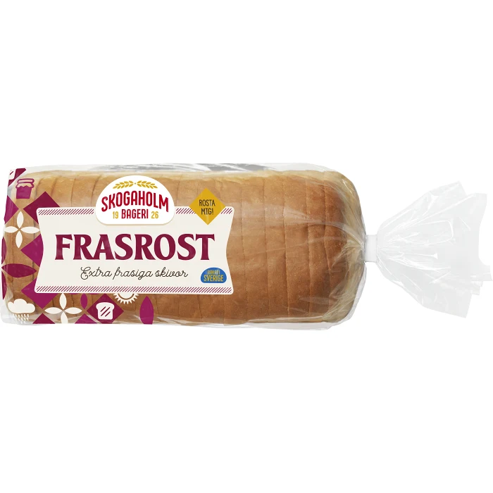 FrasRost Rostbröd 450g Skogaholms