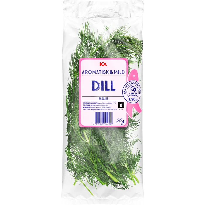 Dill Flowpack 20g Klass 1 ICA