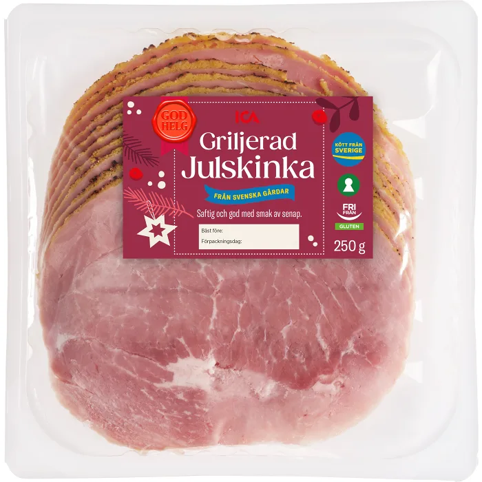 Julskinka Griljerad 250g ICA