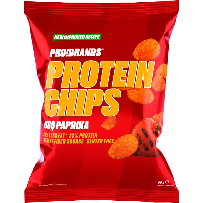 Proteinchips BBQ paprika 50gram ProBrands