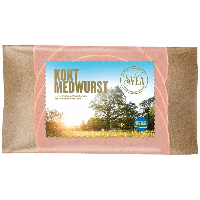 Medwurst Kokt 100g Svea