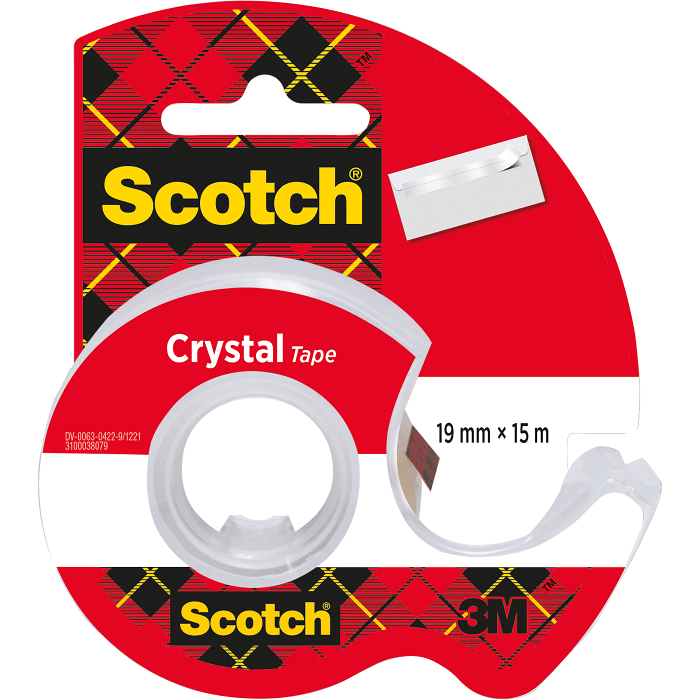 Tejp Klar 19mm Crystal Scotch