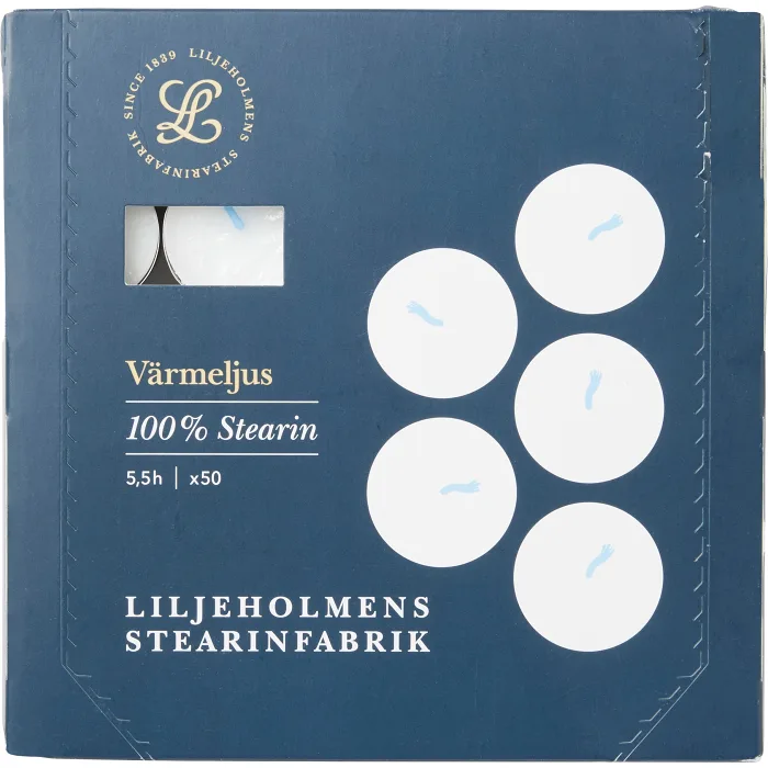 Värmeljus 50-p Liljeholmens