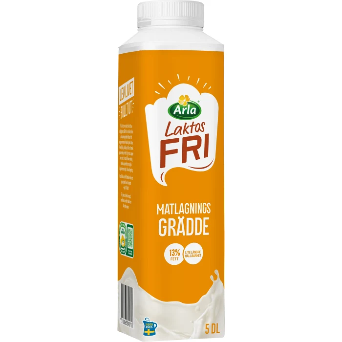 Matlagningsgrädde Laktosfri 13% 50ml Arla®