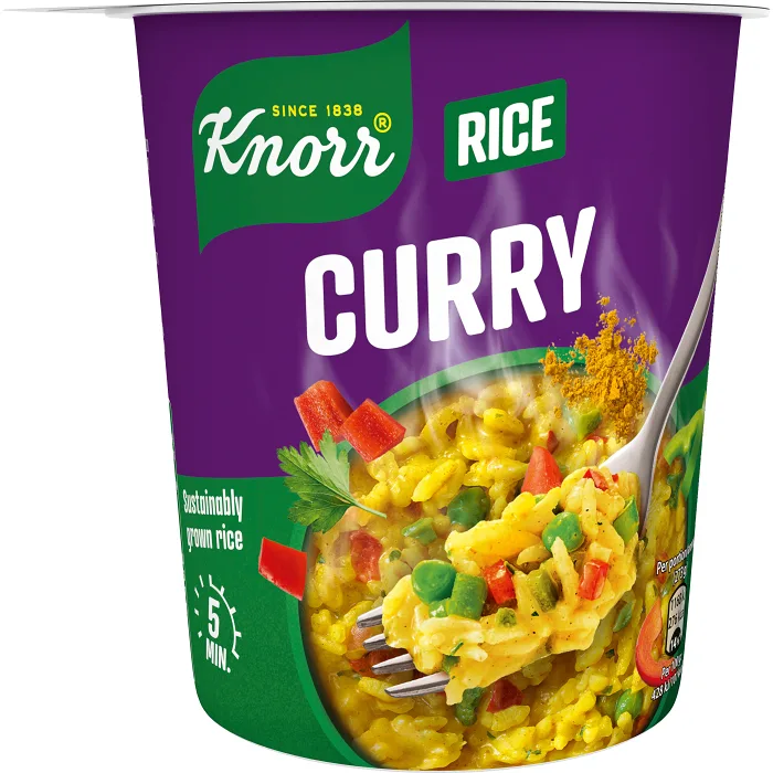 Ris Curry Snack Pot 73g Knorr