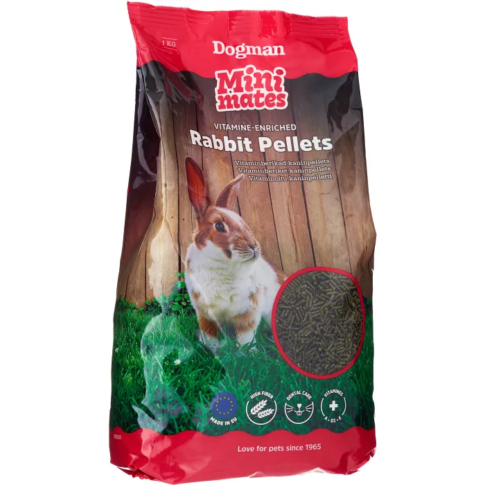 Kaninpellets 1kg Dogman