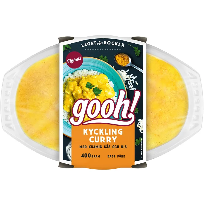 Färdigmat Kyckling Curry 400g Gooh