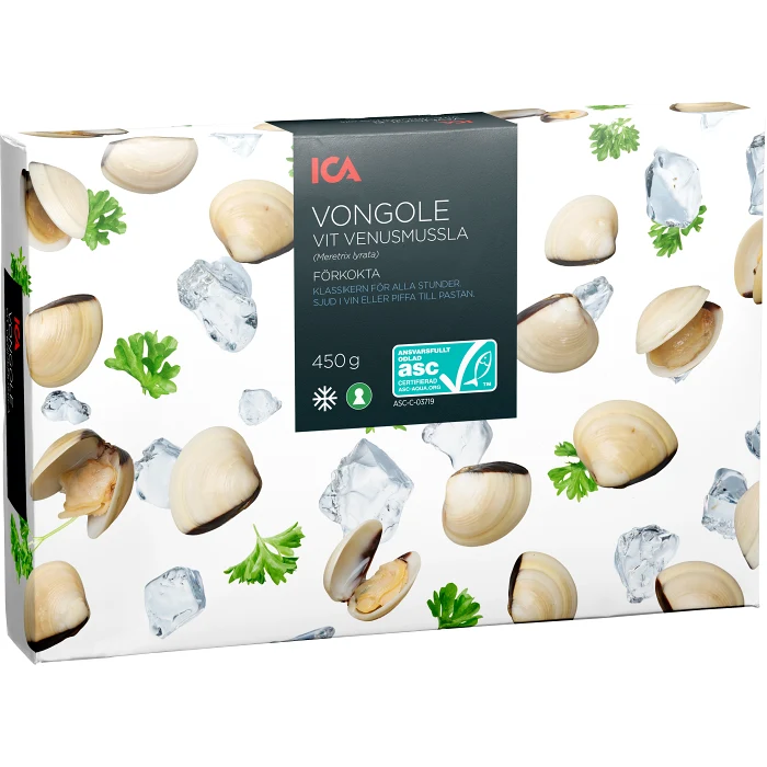 Vongole Vit Venusmussla 450g ICA