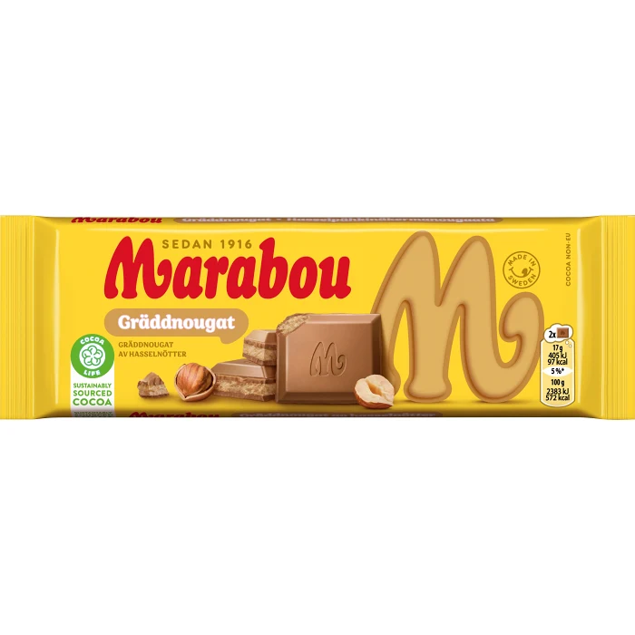 Gräddnougat 100g Marabou