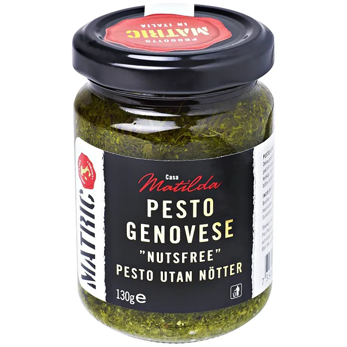 Pesto utan nötter 130g Matric