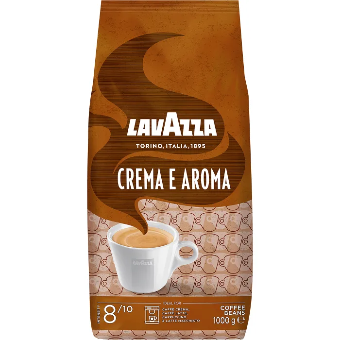 Kaffe Crema e Aroma Hela bönor 1kg Lavazza