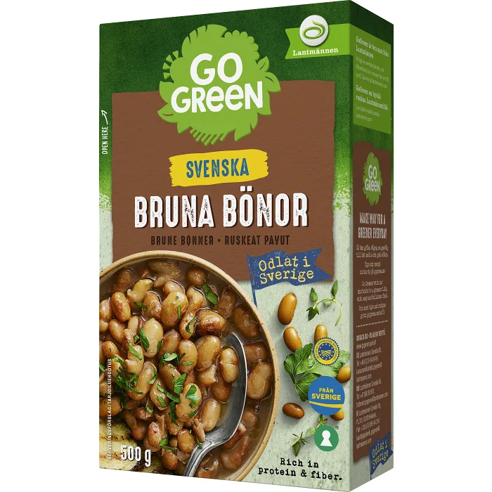 Bruna bönor 500g GoGreen