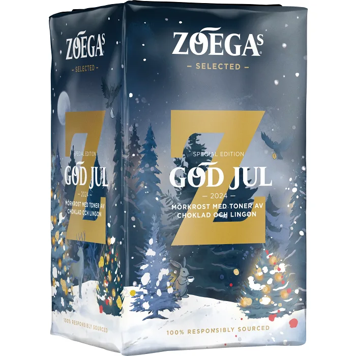 Julkaffe Bryggkaffe 450g Zoegas