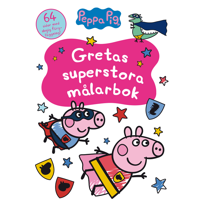 Gretas superstora målarbok