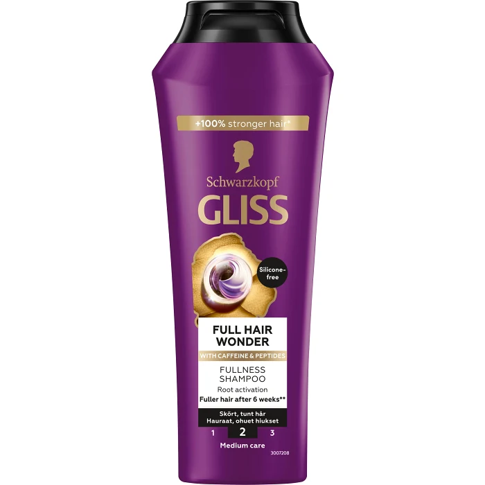 Schampo Full Hair Wonder 250ml Gliss Schwarzkopf