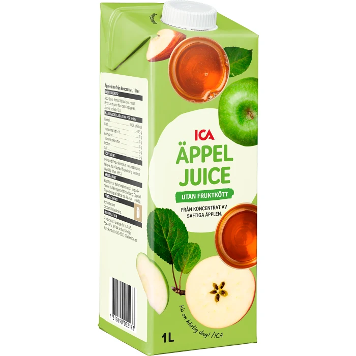 Äppeljuice 1l ICA