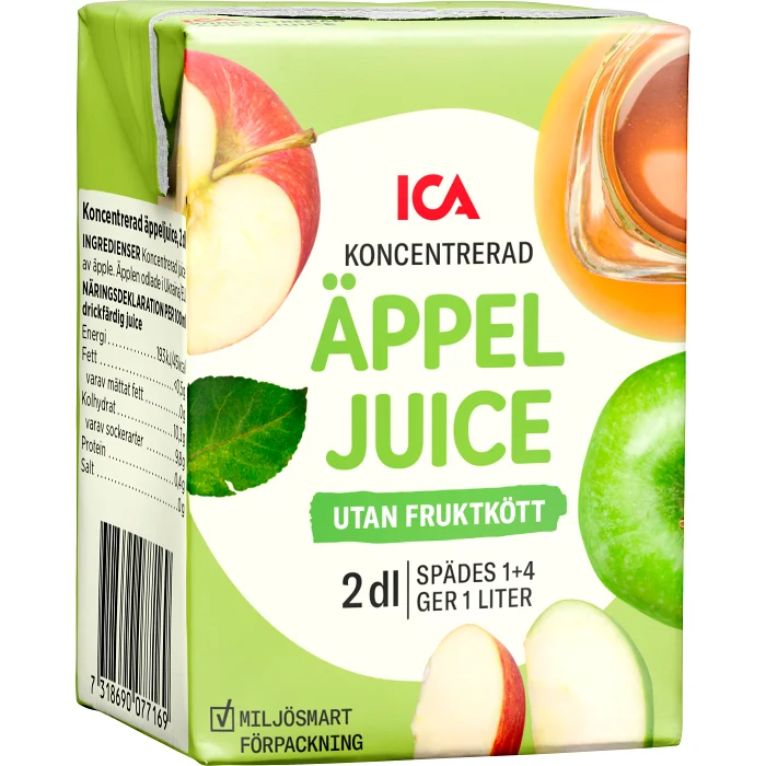 Äppeljuice Koncentrat 2dl ICA