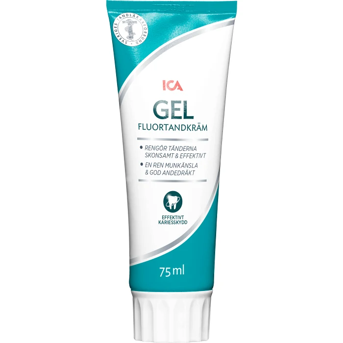 Tandkräm Gel 75ml ICA