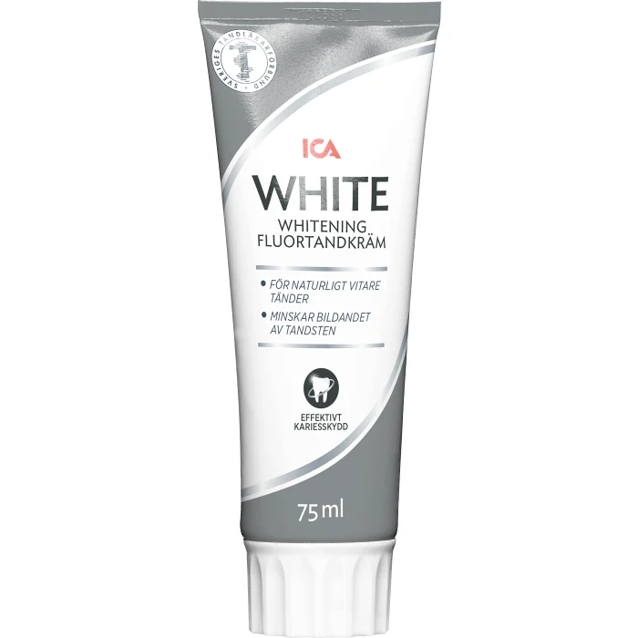 Tandkräm Whitening 75ml ICA