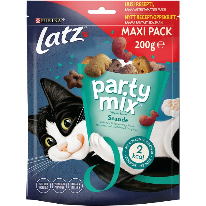 Kattgodis Party Mix Seaside Big Pack 200g Latz