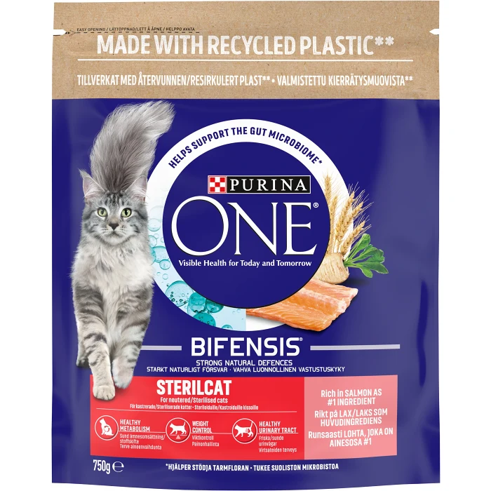 Torrfoder Steril cat Lax 750g Purina ONE