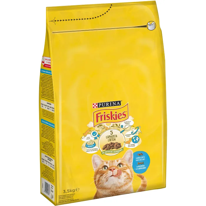 Adult Lax & Grönsaker 3500g Friskies