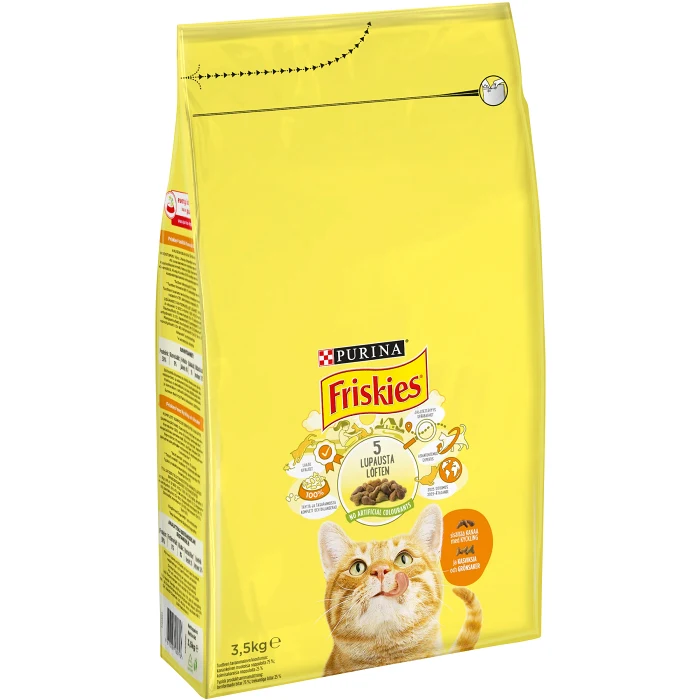 Kattmat Adult Kyckling & Grönsaker 3,5kg Friskies