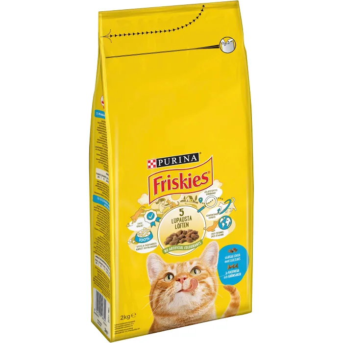 Adult Lax & Grönsaker 2000g Friskies