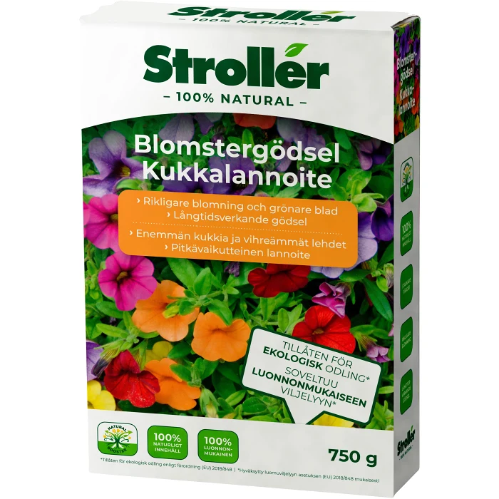 Blomstergödsel 750g Stroller